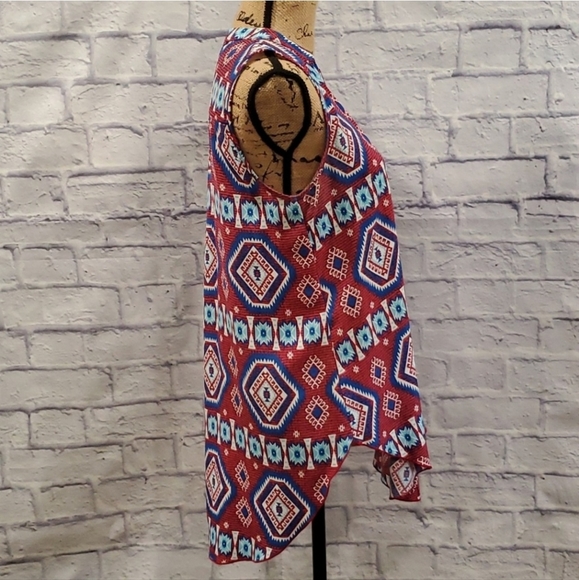 Aztec Print Tank - Picture 3 of 4